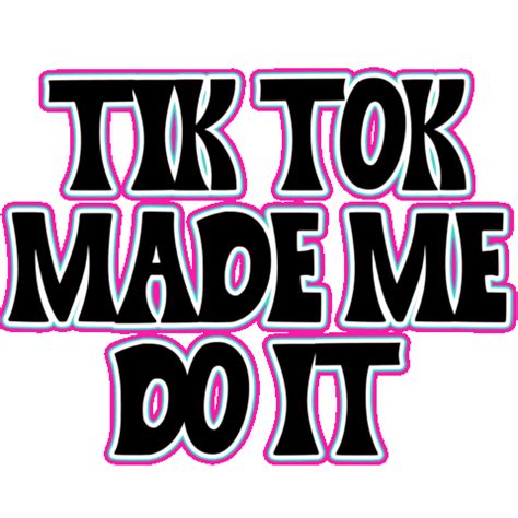 Tik Tok Trend Sticker by Alexandra Five for iOS & Android | GIPHY