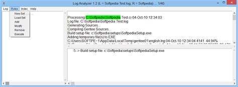 Log Analyzer 1.2 - Download, Review, Screenshots