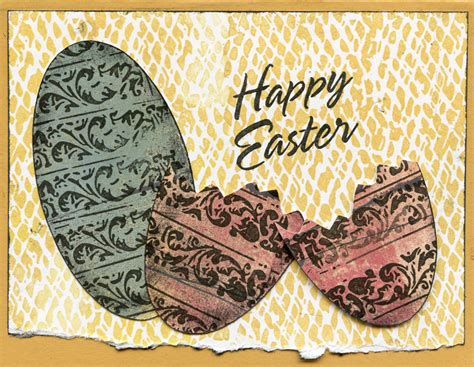 Easter Egg Card - Ursula's Digital Mixed Media