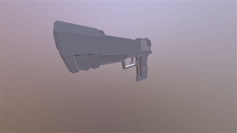 pistol 3d - Download Free 3D model by shubhnishkumar [70ce913] - Sketchfab