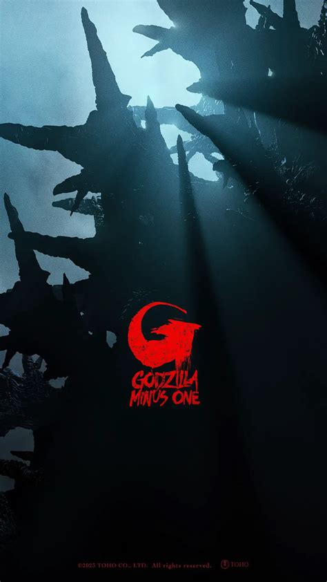 Customize your Phone with these official Godzilla Minus One wallpapers!