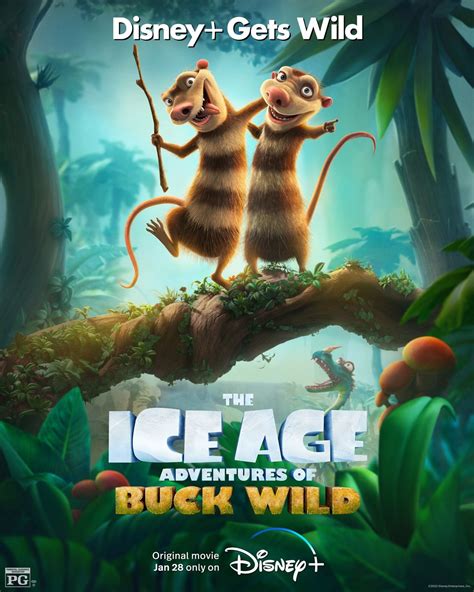 Crash and Eddie | The Ice Age Adventures of Buck Wild | Character Poster - Ice Age Photo ...