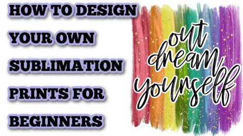 Do It Yourself – Tutorials – How to design your own Sublimation prints ...