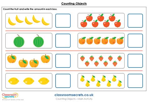 Year 1 Counting Objects Lesson – Classroom Secrets | Classroom Secrets