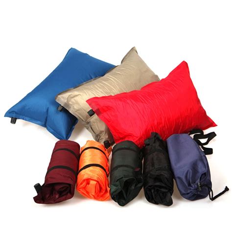 Outdoor Camping Automatic Inflatable Pillows Travel Inflatable Pillows Necessary Tent Camping ...