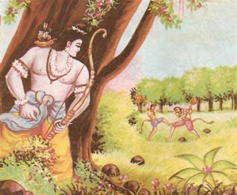 Vali In Ramayana – Story Of Monkey King Bali In Ramayana And Why Rama Killed Vali | Hindu Blog