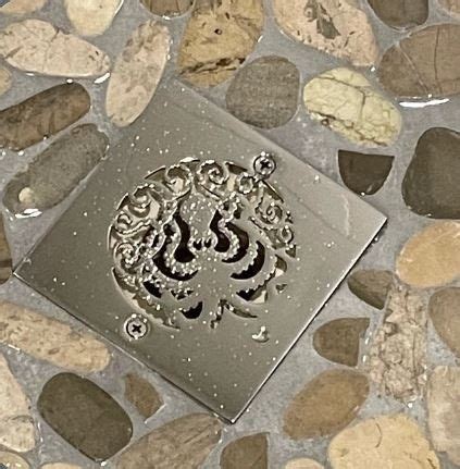 4 Inch Square Shower Drain Cover, Octopus by Designer Drains in 2022 ...