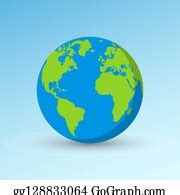 900+ Realistic Earth Globe Clip Art | Royalty Free - GoGraph