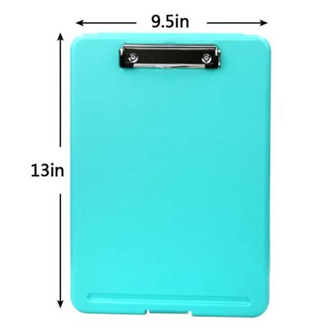 Plastic Legal Size Clipboard With Storage | Dandk Organizer