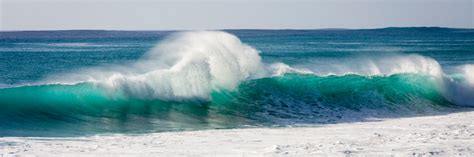 waves, emerald waves, Kauai, ocean