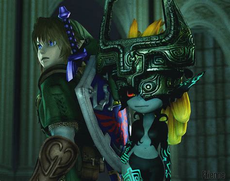 Midna And Link by EilvaJunner on DeviantArt