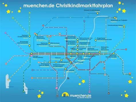 This Map Shows Where to Find All of Munich's Christmas Markets!