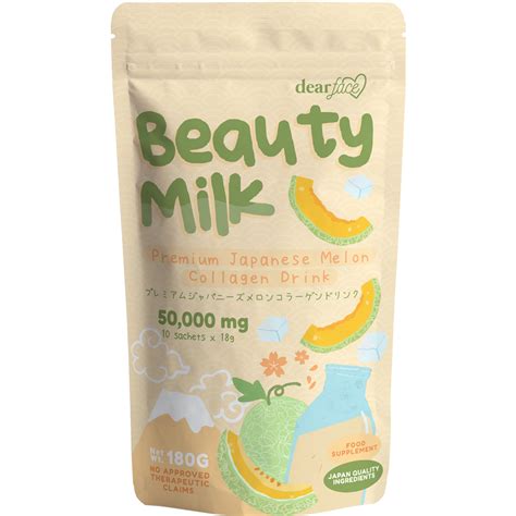 Dear Face Beauty Milk Premium Japanese Melon Collagen Drink – Seak Beauty