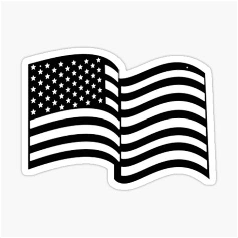 "American Black Flag" Sticker for Sale by BKARTO | Redbubble