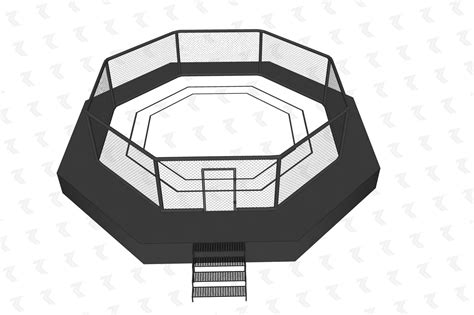 ArtStation - MMA Octagon Ring | Resources