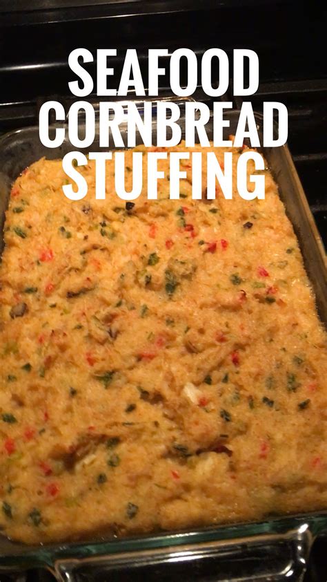 Seafood Cornbread Stuffing