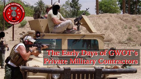 Private Military Contractor | Early GWOT Days | Blackwater - YouTube