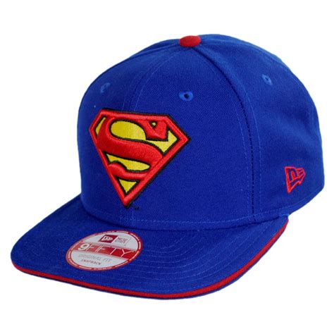 New Era DC Comics Superman 9Fifty Hero Sandwich Snapback Baseball Cap Animation & Superheroes