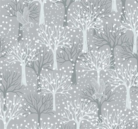 Secret Winter Garden Owl Orchard Grey- A660.1- Lewis & Irene Fabric – The Sewing House, Inc