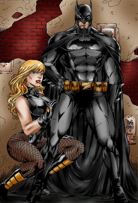 Batman-Black Canary | Black canary, Batman, Comic book heroes