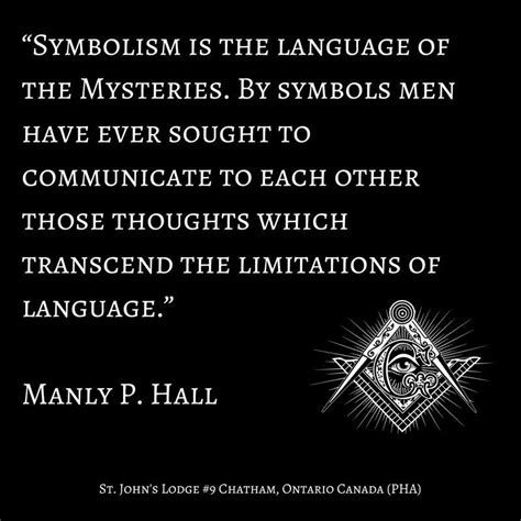 Manly P Hall Quotes On Symbolism - ShortQuotes.cc