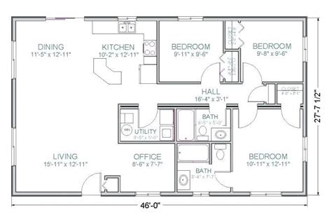 1200 Sq Ft House Plan