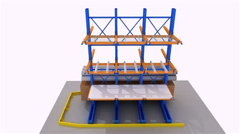 Warehouse Stacking Rack System,Industrial Glass Racks Warehouse Storage Cantilever Racking - Buy ...