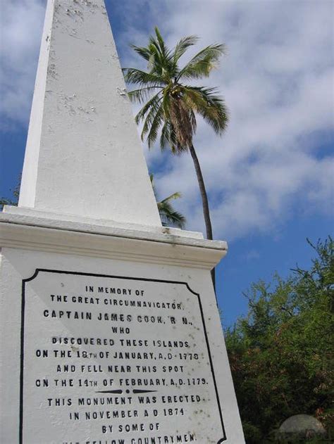 Captain James Cook Monument Hawaii | Captain james cook, James cook ...