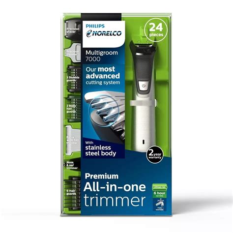 Philips Norelco Multigroom Series 7000 Men's Rechargeable Trimmer MG7750/59 - Walmart.com