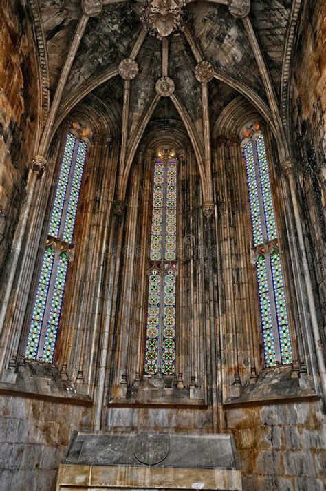 Interior of Monastery of Batalha in Portugal Editorial Photography ...