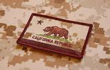 AOR1 California State Flag Embroidered Morale Patch – BritKitUSA