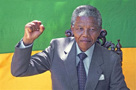 South African President Nelson Mandela Biography