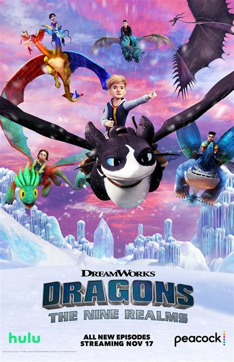 DreamWorks Debuts Season 4 Trailer For DRAGONS: THE NINE REALMS, Soaring Onto Hulu & Peacock ...