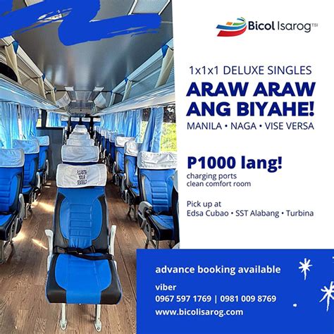 New Solo Traveler Friendly Bus to Bicol for P1000