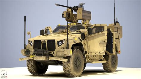 3D Jltv Oshkosh - TurboSquid 1991263