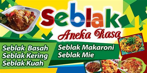 Contoh Desain Spanduk Seblak | Ruang Ilmu