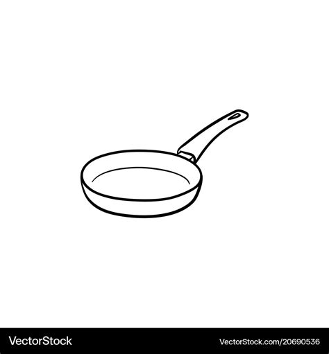 Skillet Frying Pan Drawing - update berita olahraga dalam luar