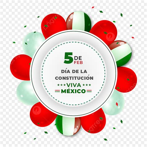 Constitution Day Vector Hd PNG Images, Flat Design Mexico Constitution Day, Celebration, Holiday ...