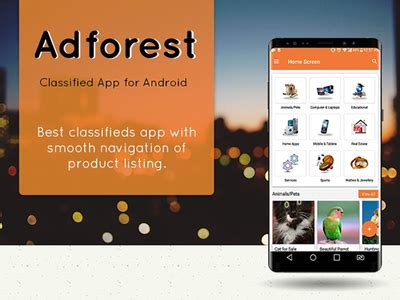 Mobile Classified Ads App Adforest by Classified ads App on Dribbble