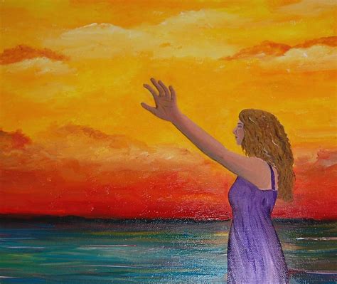 Praise God Painting by Jennifer Turner