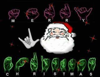 How to say Merry Christmas around the world… | Sign language art, Sign language for kids, Merry ...