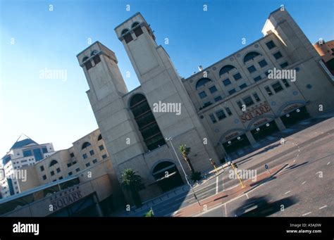 Entrance to the parking lot at Sandton city in Johannesburg South Africa Stock Photo - Alamy