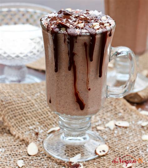 Energizing Almond Joy Milkshake | The Vegan 8