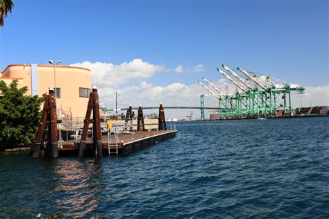 View of San Pedro, the Port of Los Angeles Editorial Photography ...