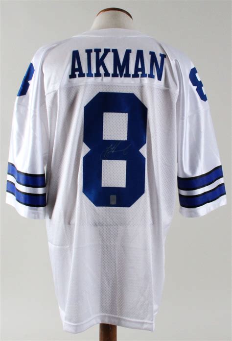 Troy Aikman Signed Jersey Cowboys Darby Sport Uniforms - COA GTSM | Memorabilia Expert