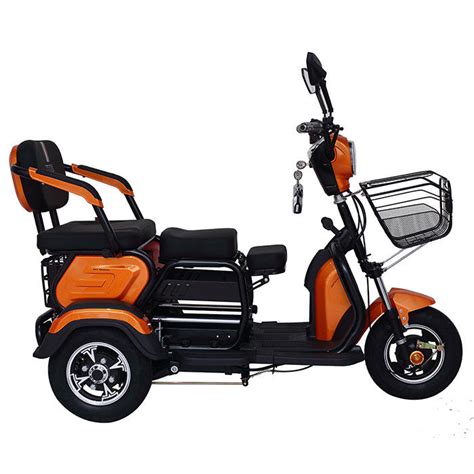 Handicapped Gas Powered Tricycle , 150CC Engine Electric Starting 3 Wheel Gas Trikes