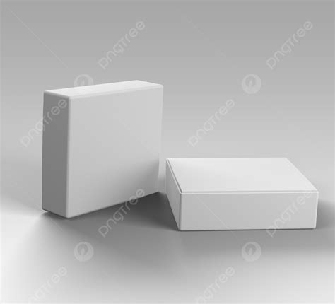 Mockup Blank White Box Template Download on Pngtree