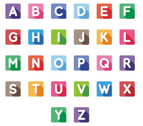 Large Colored Letters - 10 Free PDF Printables | Printablee | Alphabet letters to print ...