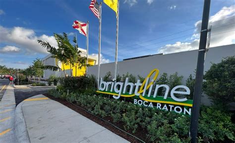 All Aboard! Brightline Boca Raton Station Now Open