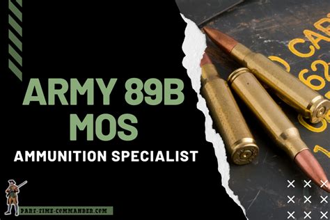 Army 89B MOS Overview: Ammunition Specialist